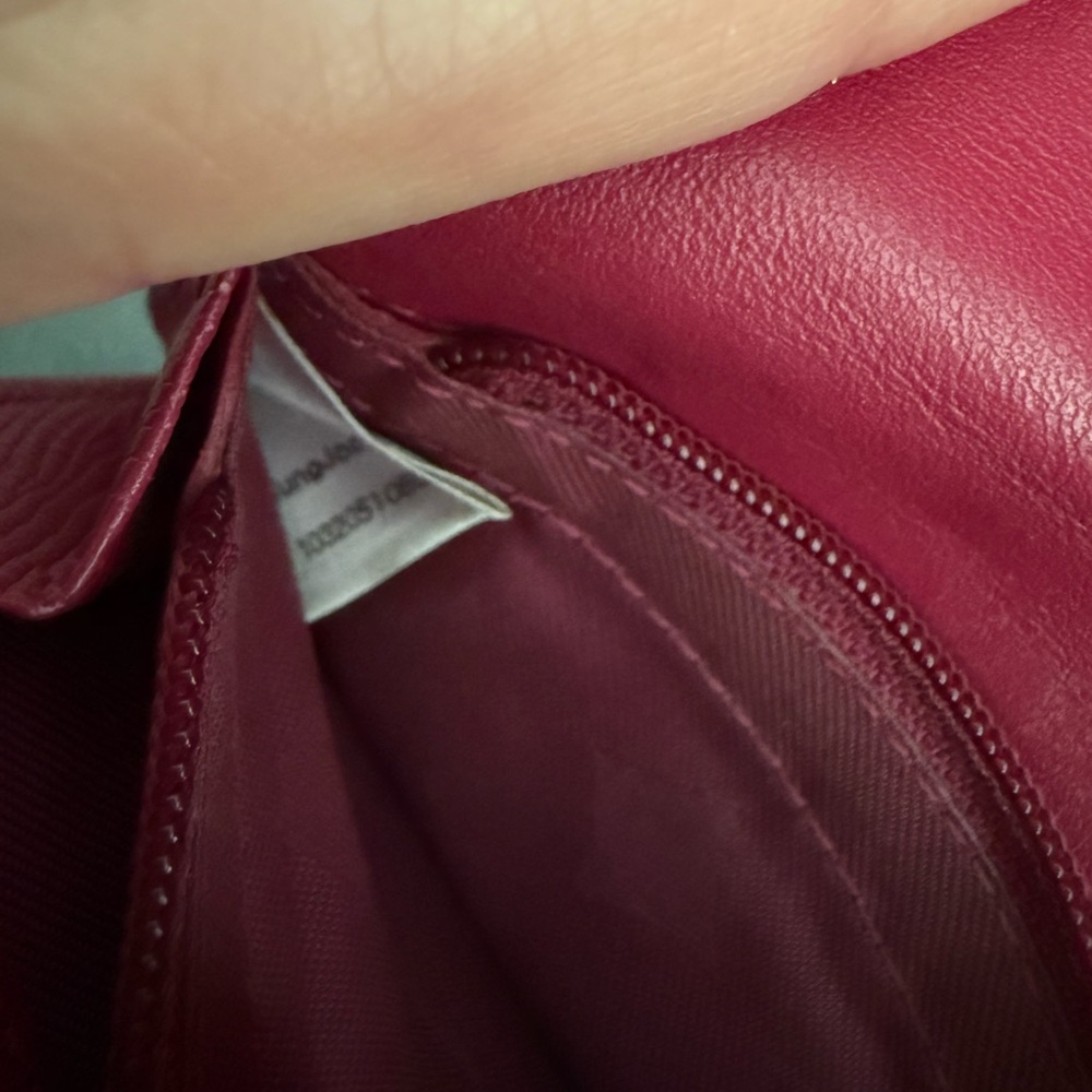 MCM Hot Pink Leather Wallet with Charm. EUC - Picture 5 of 11